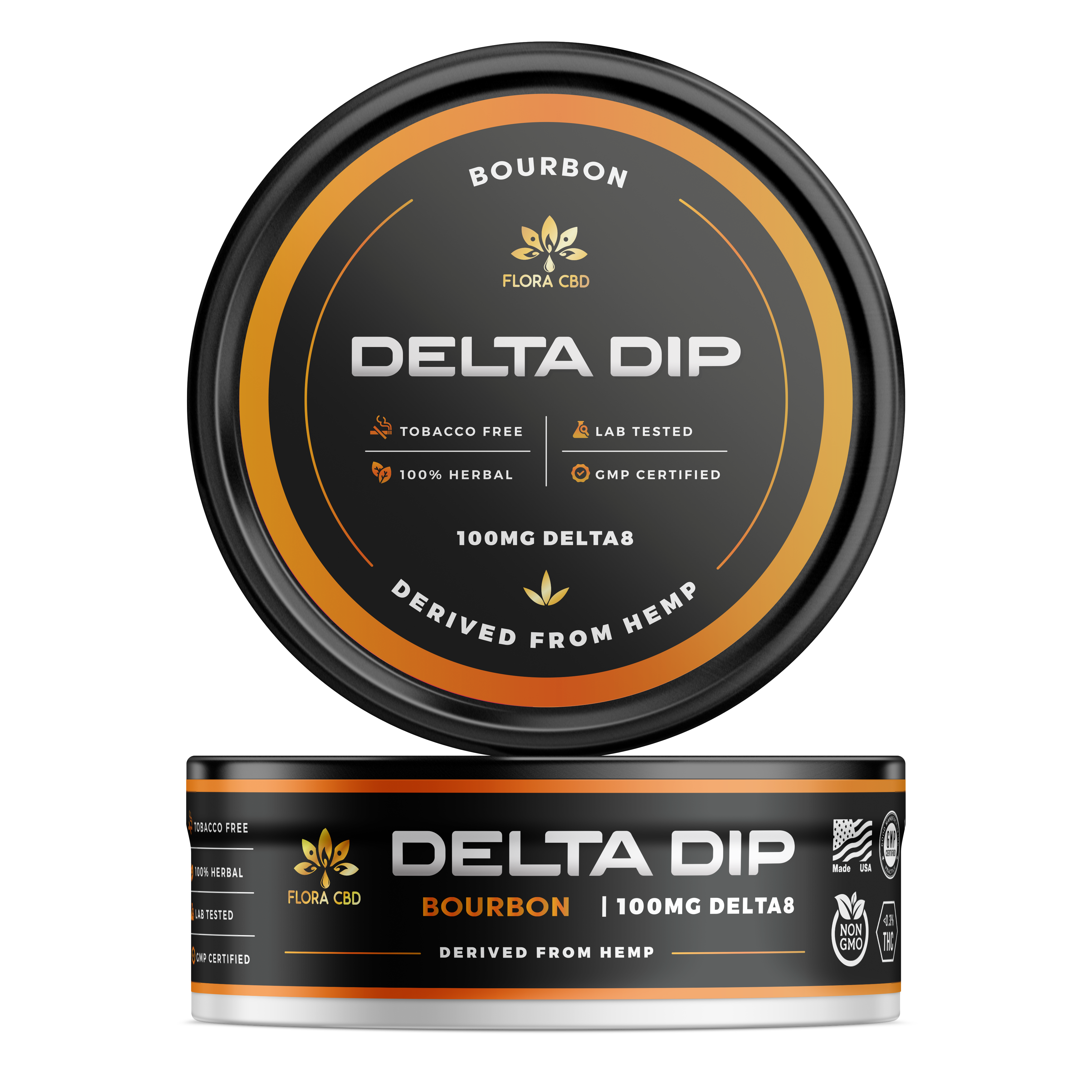 Bourbon Delta 8 Dip 100mg