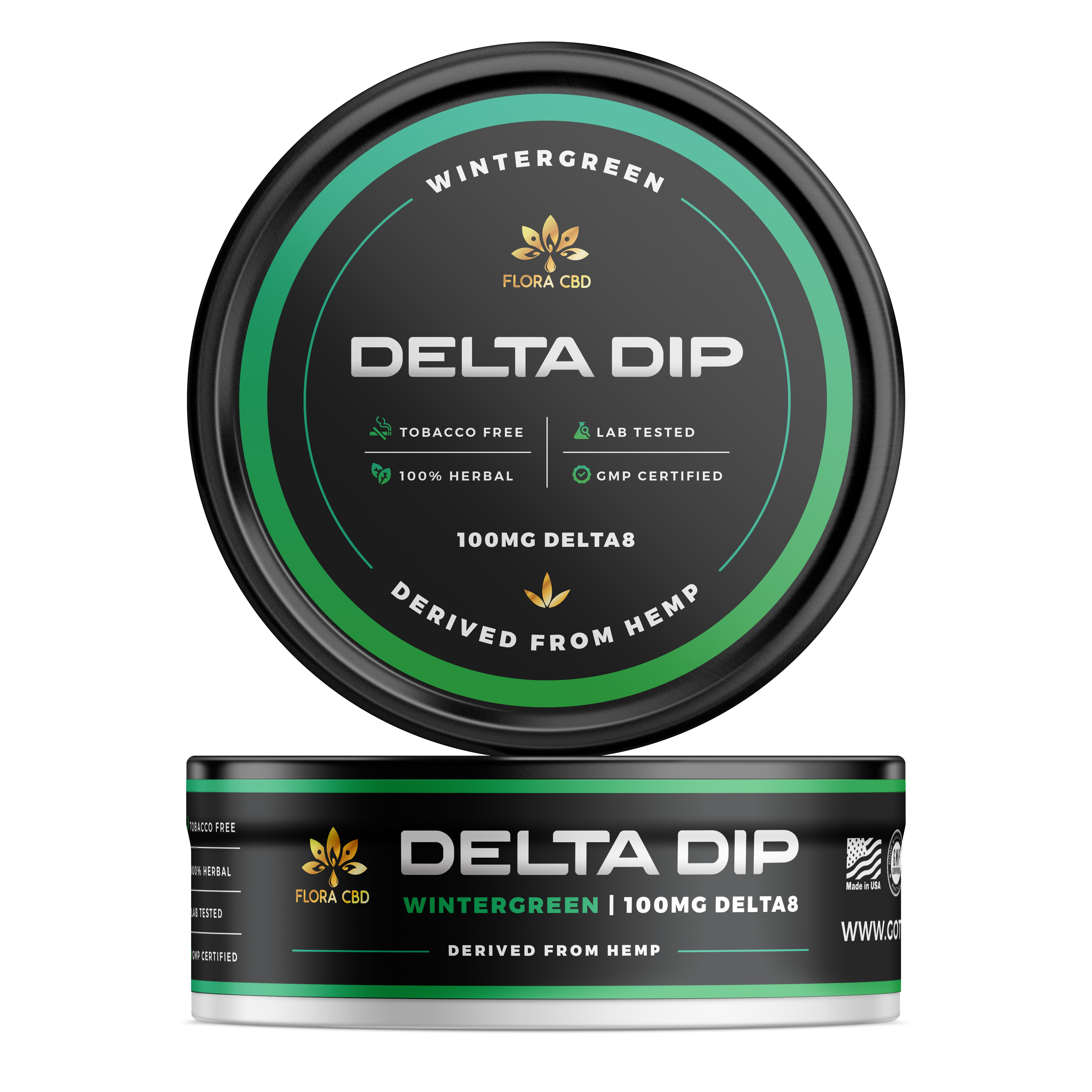 Wintergreen Delta 8 Dip 100mg